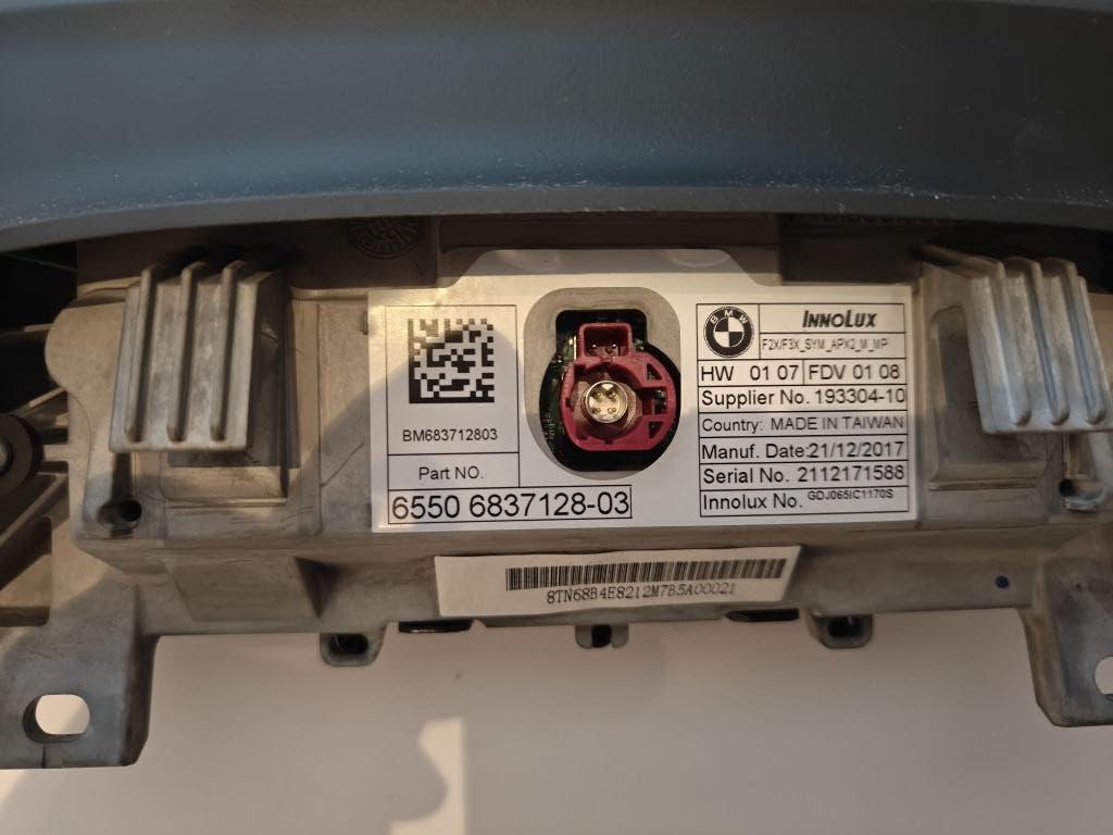 BMW F20/21 scherm middenconsole dashboard, Ophalen, Gebruikt, BMW