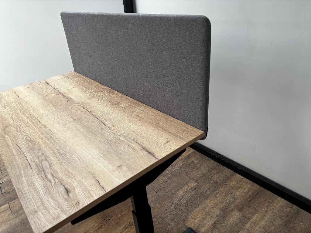 Akoestisch bureauscherm wolvilt – Antraciet, Hobby & Loisirs créatifs, Feutre, Enlèvement, Feutre de laine