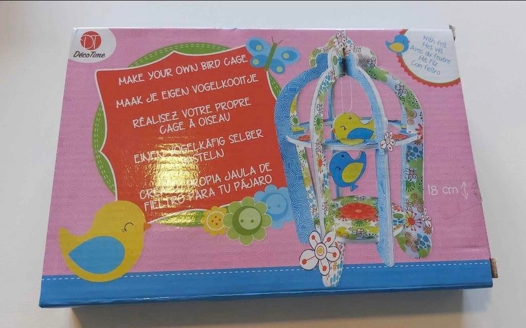 Creadoos - vogelkooitje, Ophalen