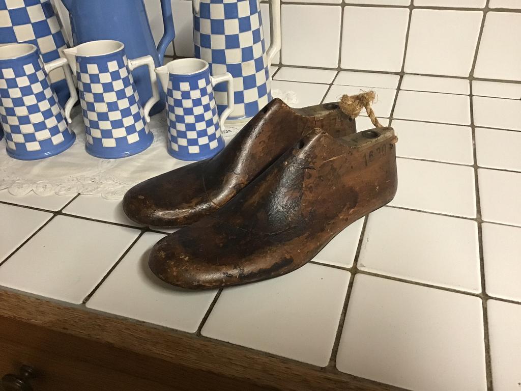 Stel antieke schoenenmallen schoenmal, Antiek en Kunst, Ophalen of Verzenden