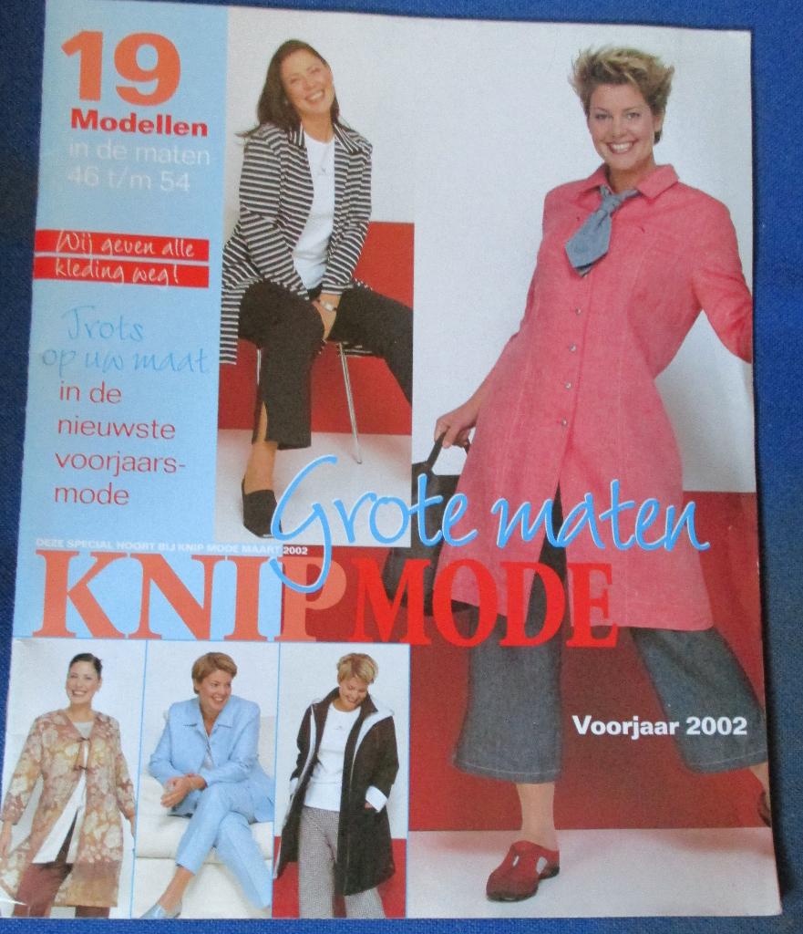 Knip mode , grote maten, Hobby en Vrije tijd, Kledingpatronen, Nieuw, Overige typen, Vrouw, Knipmode, Ophalen of Verzenden