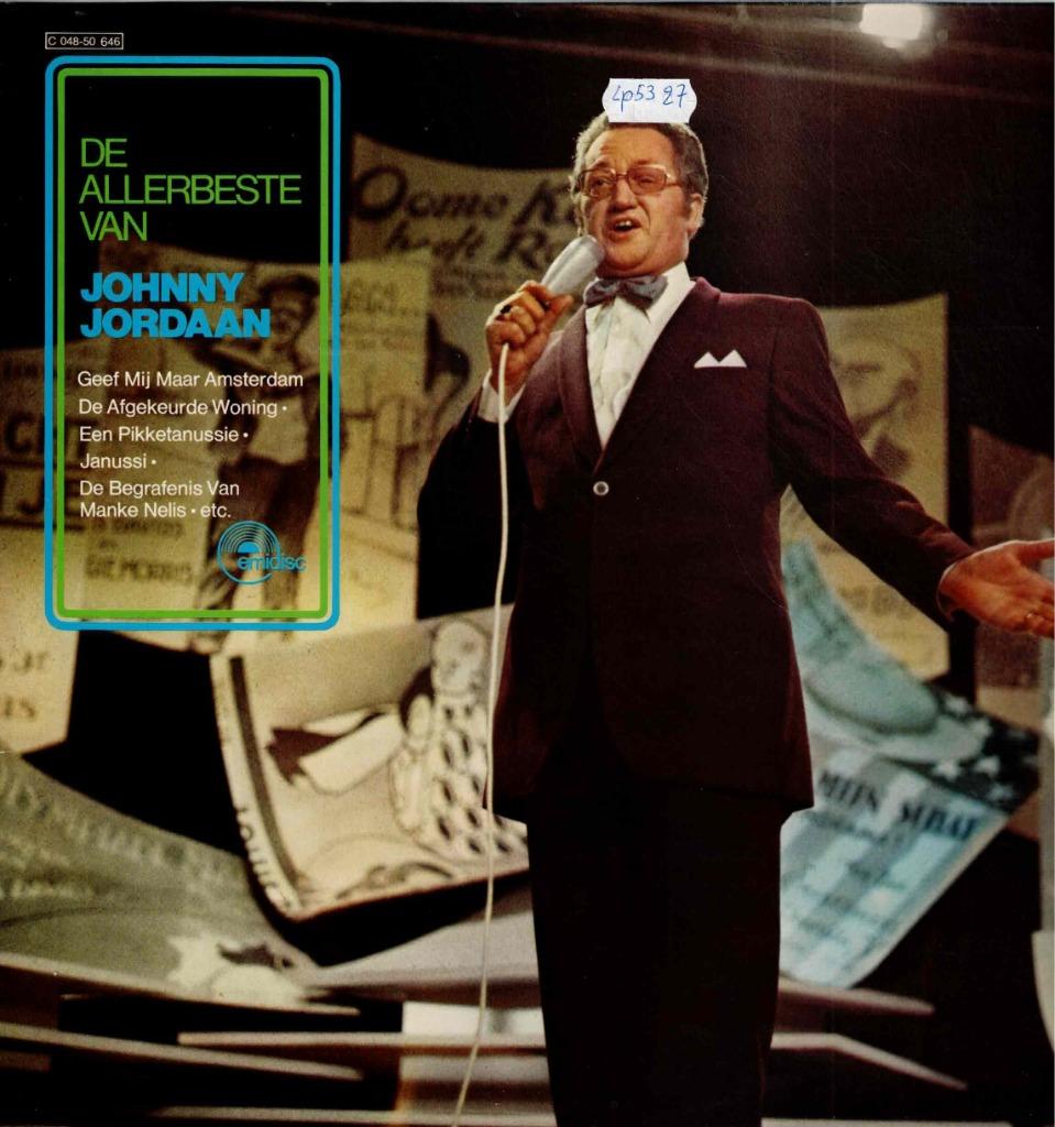 vinyl  lp   -   Johnny Jordaan – De Allerbeste Van Johnny, Enlèvement ou Envoi, Autres formats