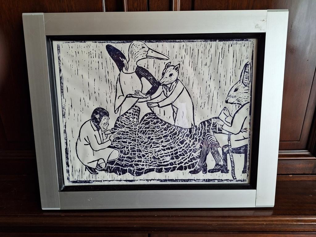 NATHALIE van Barneveld, Als de VOS de passie spreekt..., Antiek en Kunst, Ophalen of Verzenden