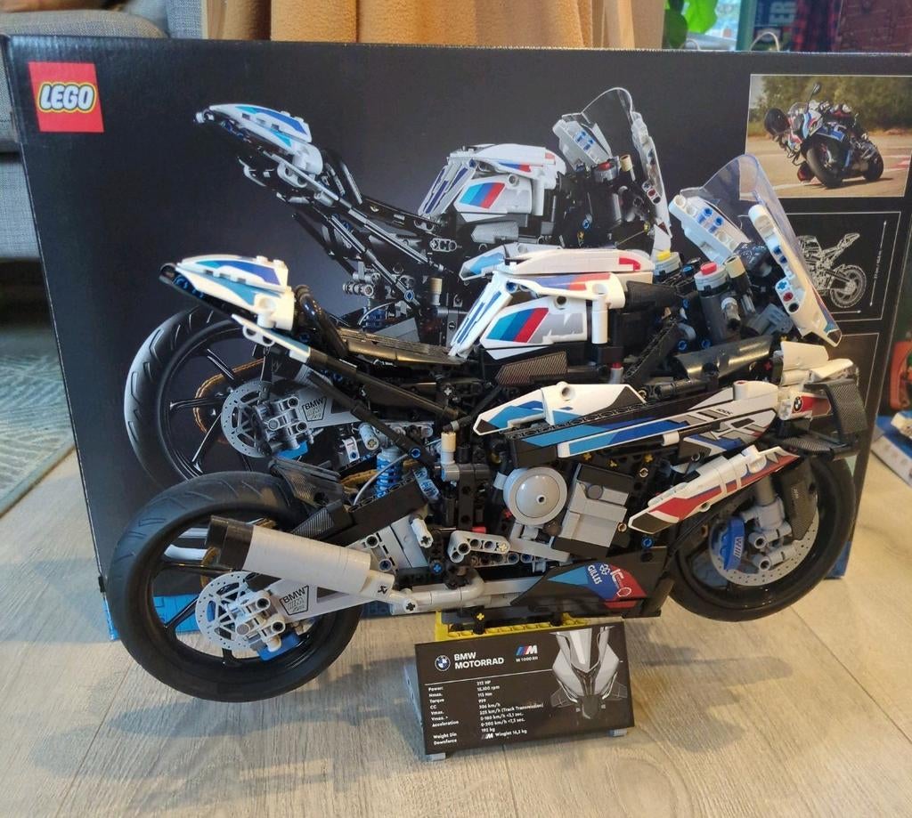 🚨42130 LEGO X BMW S1000RR Lego set met doos en handleiding., Enlèvement, Neuf, Lego