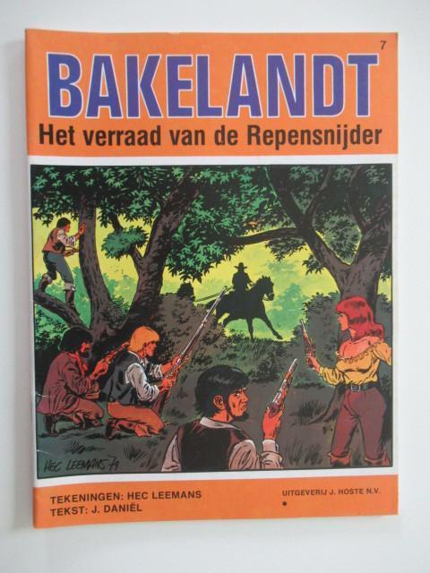 bakelandt...nr.7...het geheim van de repensnijder, Ophalen of Verzenden, Zo goed als nieuw