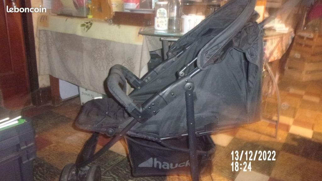 Hauck Shopper Rapid 3 Caviar zwarte kinderwagen, Ophalen of Verzenden, Kinderwagen, Overige merken
