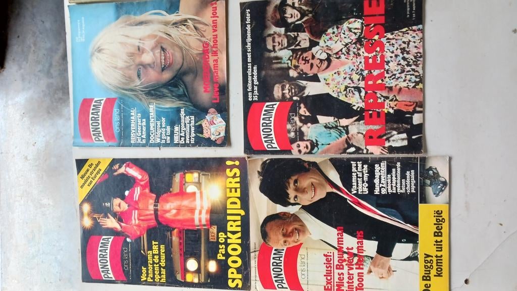 PANORAMA MAGAZINES, Verzamelen, Ophalen