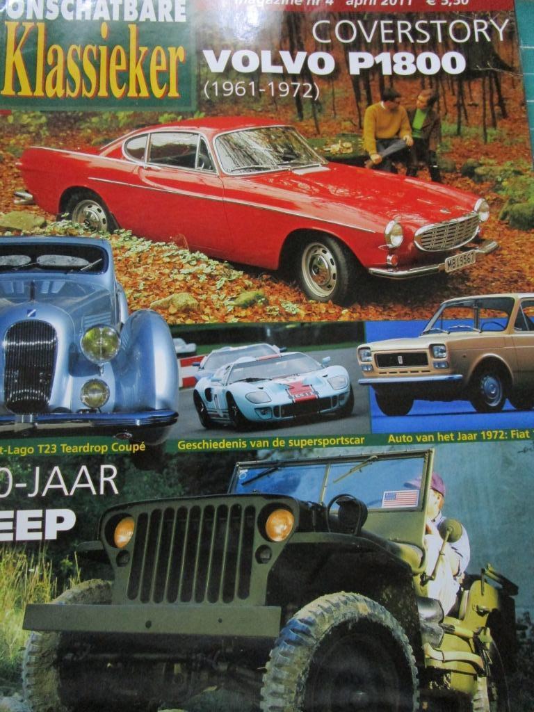 Klassieker magazine Volvo P1800, Enlèvement ou Envoi, Utilisé, Général