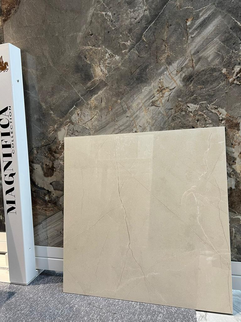 ✅ Carrelage 60x60 marbré beige POLI rectifié 1er choix❗️, Bricolage & Construction, Enlèvement, Neuf