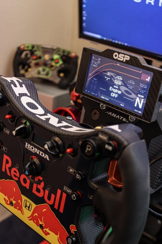 Volledige Fanatec-simulator, Ophalen, Vanaf 18 jaar, 1 speler, Nieuw