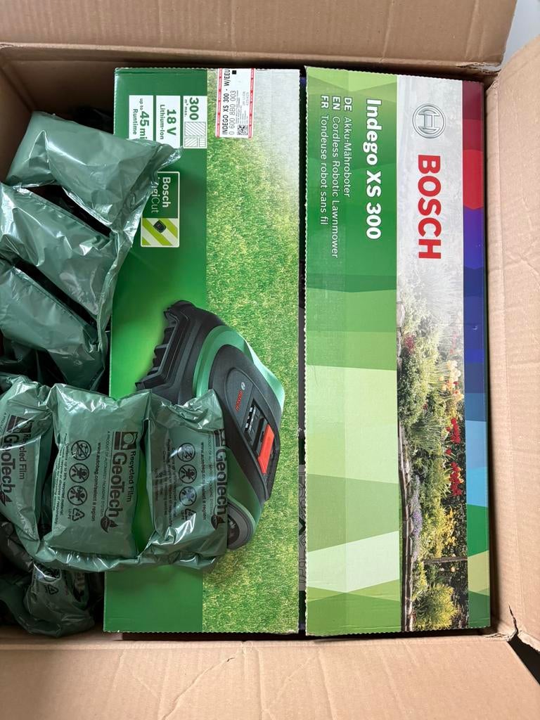 Indego XS 300 BOSCH, Ophalen, Zo goed als nieuw