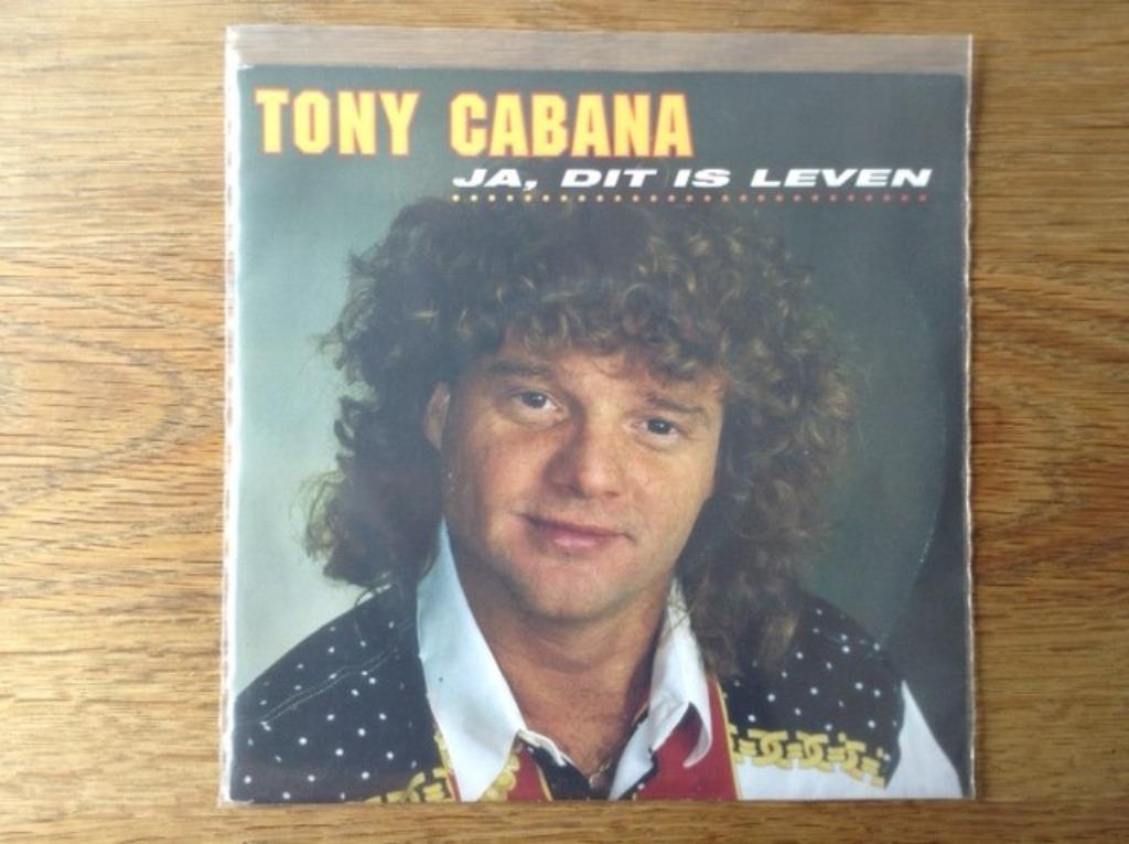 single tony cabana, Cd's en Dvd's, Vinyl Singles, Single, Nederlandstalig, 7 inch, Ophalen of Verzenden