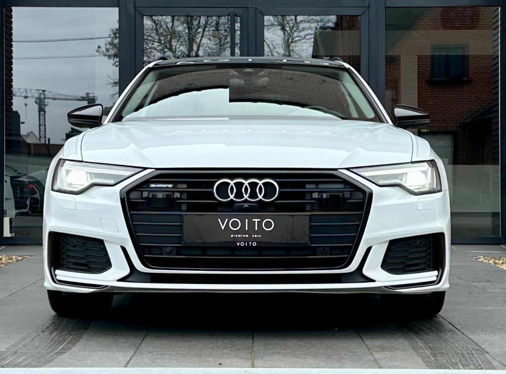 Audi A6 Avant 55TFSIe quattro 3X S-LINE/PANO/ACC/360CAM, Automaat, 4 cilinders, Wit, 31 g/km