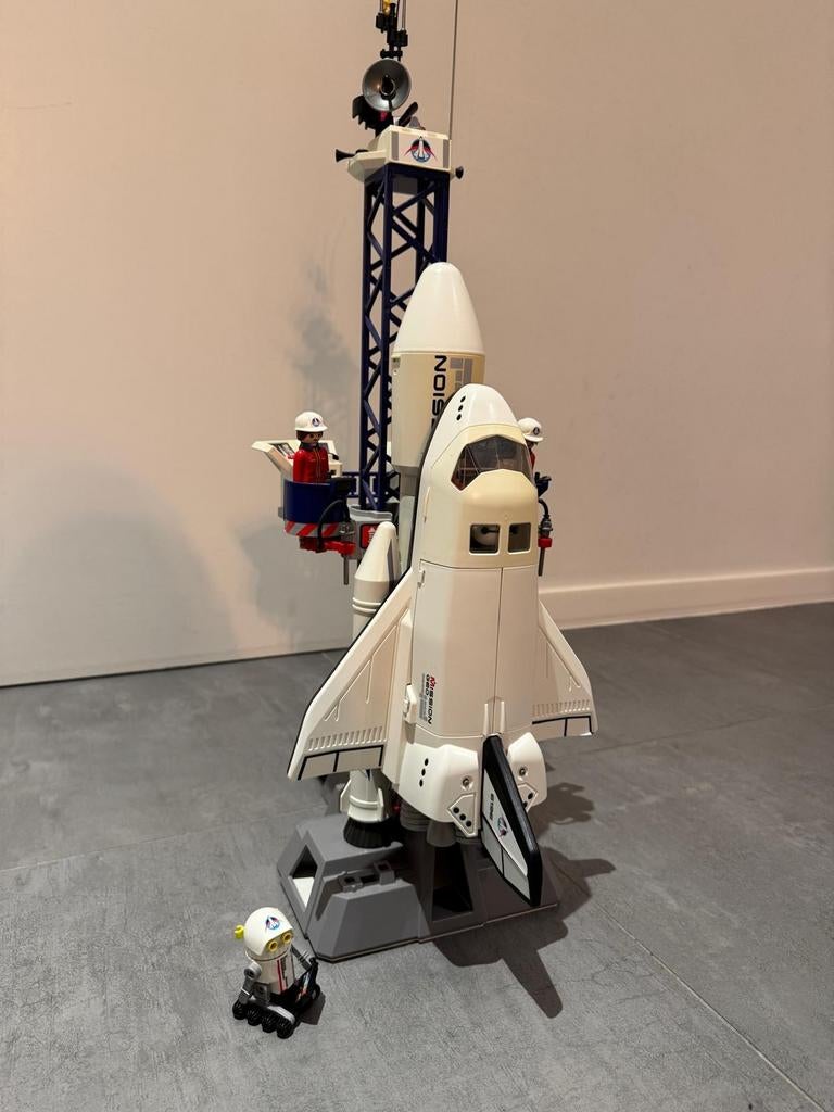 Playmobil space shuttle 6197+6195, Enfants & Bébés, Jouets | Playmobil, Enlèvement, Utilisé, Ensemble complet