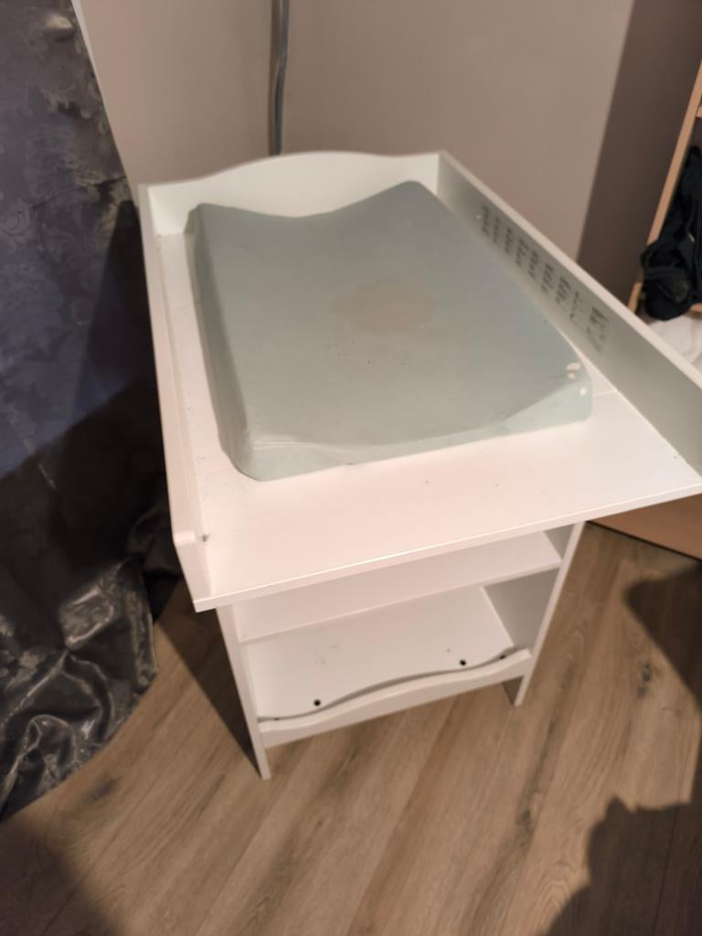 Table à langer, Enfants & Bébés, Chambre d'enfant | Commodes & Armoires, 90 à 105 cm, Comme neuf, Enlèvement, 70 cm ou plus