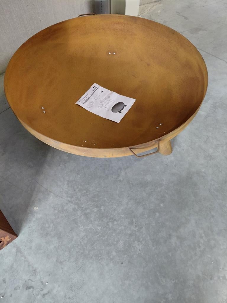 Vuurkorf, Ophalen, Vuurkorf