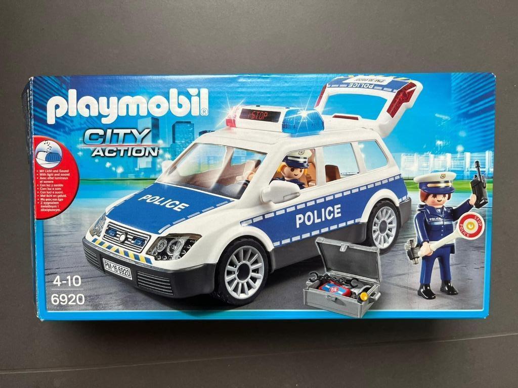 playmobil 6920 politieauto, Kinderen en Baby's, Speelgoed | Playmobil, Ophalen of Verzenden