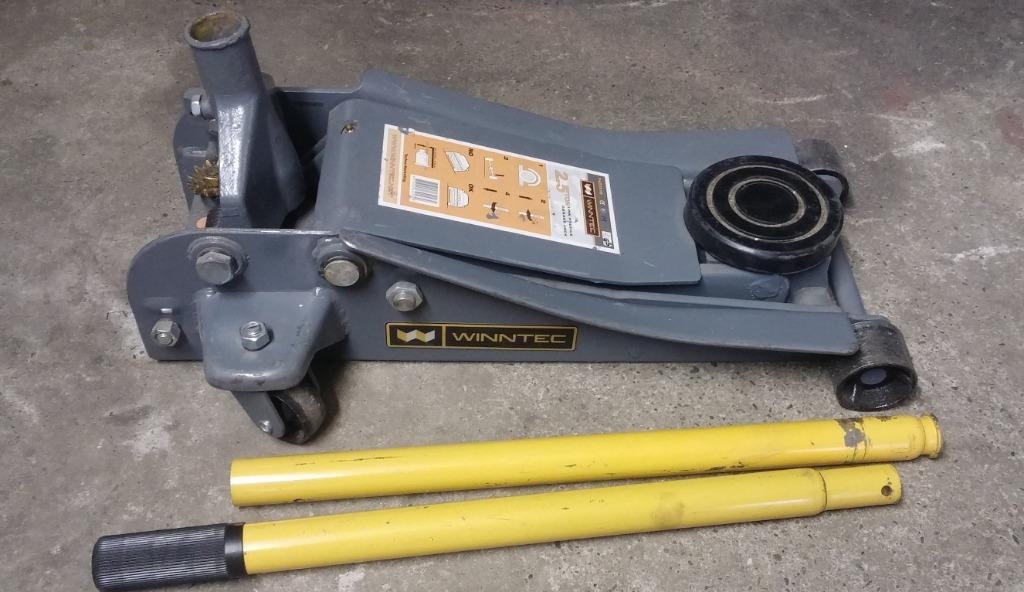 Winntec garagekrik 2.5T als nieuw, Auto diversen, Krikken, Garagekrik, Hydraulisch, Ophalen of Verzenden