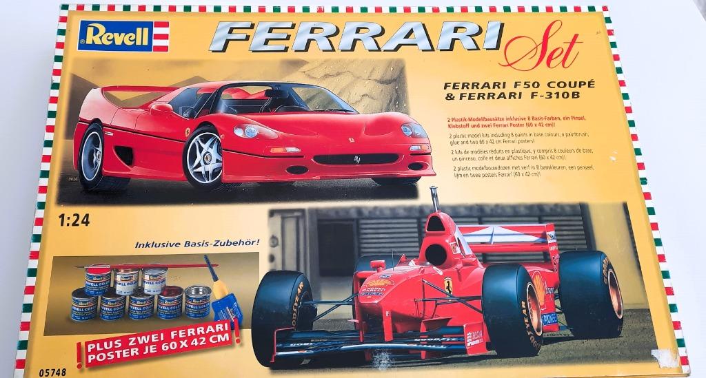 Revell Ferrari F50-model en F310 B model Zeer zeldzaam, Verzamelen, Ophalen of Verzenden, Nieuw, Auto's