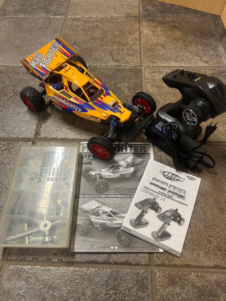 Tamiya Mad Fighter vintage. État neuf !, Hobby & Loisirs créatifs, Modélisme | Radiocommandé & Téléguidé | Voitures, Enlèvement ou Envoi