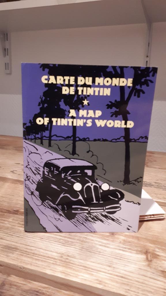 Kuifje wereldkaart, Verzamelen, Ophalen, Kuifje, Nieuw