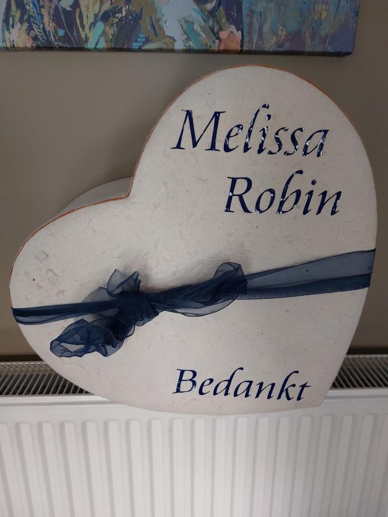 Huwelijk enveloppendoos, Ophalen of Verzenden, Gebruikt