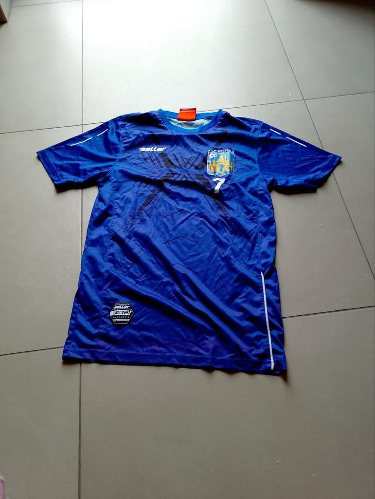 Voetbalshirt kvc westerlo maat s, Taille S, Enlèvement ou Envoi, Comme neuf