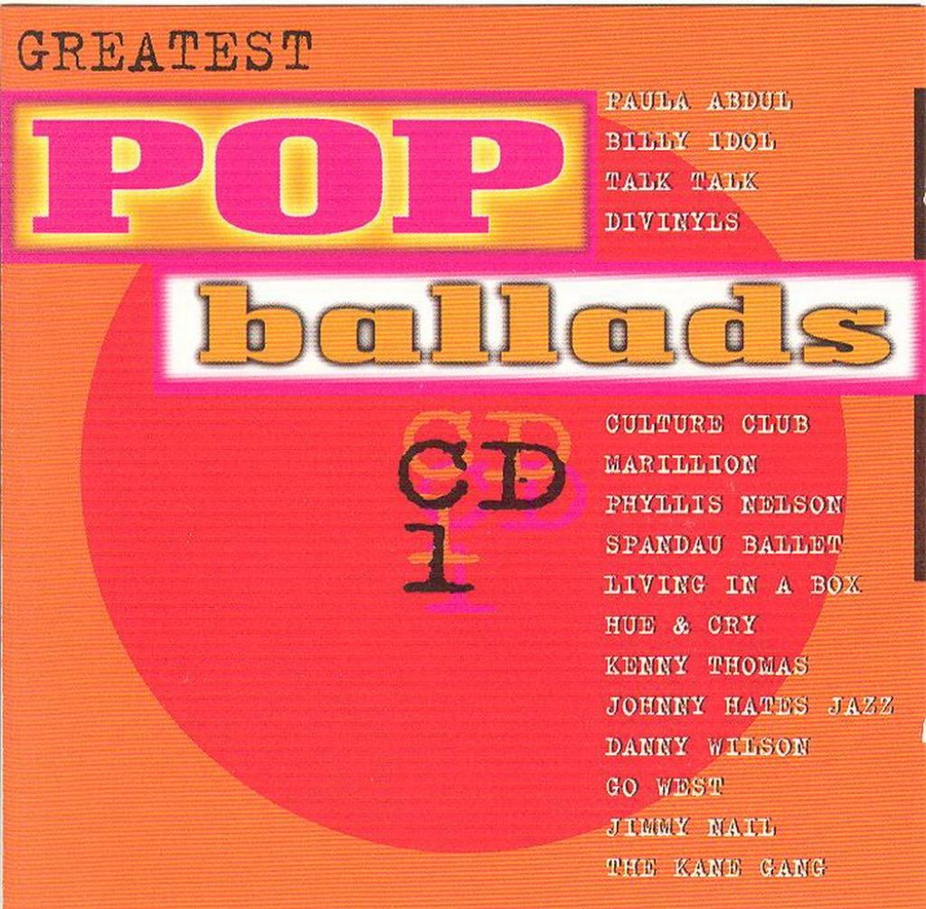 CD * GREATEST POP BALADS - CD1, CD & DVD, CD | Pop, Comme neuf, Enlèvement ou Envoi