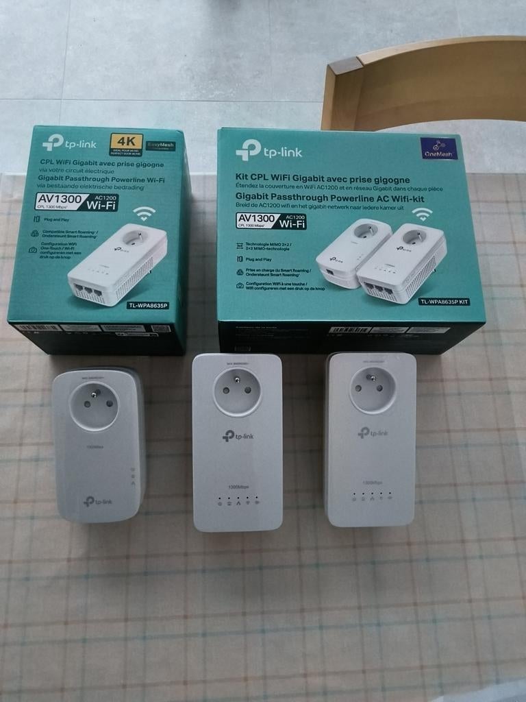 Tp-link powerline AC 1300, Computers en Software, WiFi-versterkers, Ophalen