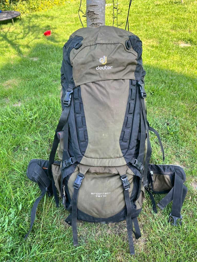 Deuter Aircontact 75+10 trekkingrugzak – zeer goede staat, Sport en Fitness, Ophalen, Gebruikt