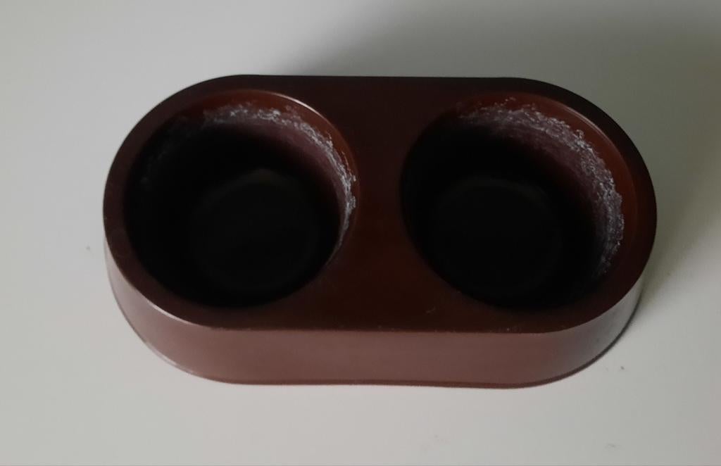 Bol de nourriture double pour chiens/chats, Animaux & Accessoires, Enlèvement ou Envoi, Utilisé