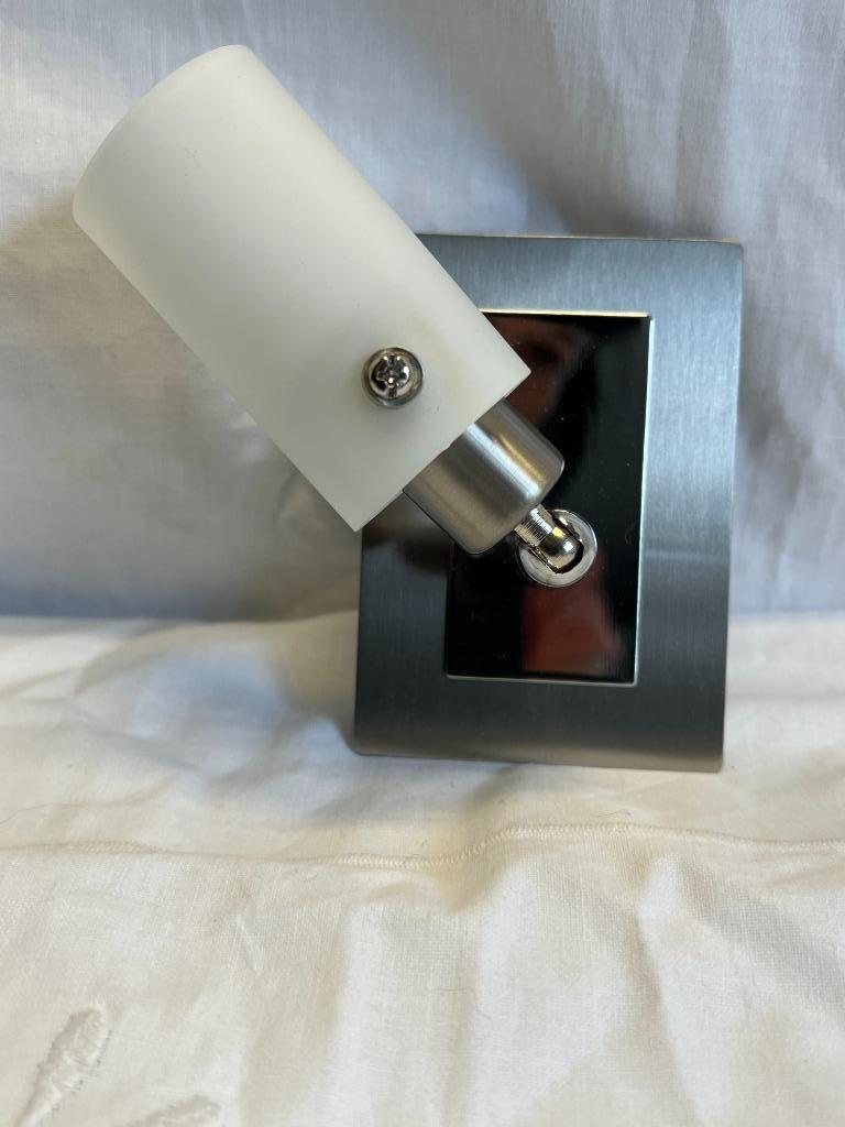 Projecteur EGLO Keno, métal/verre, point lumineux au-dessus, Neuf, Enlèvement ou Envoi, Halogène, Spot encastrable ou Spot mural