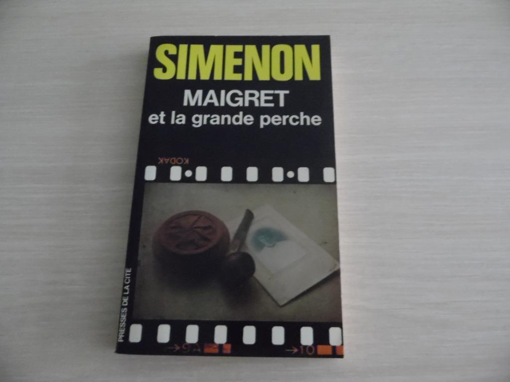 MAIGRET ET LA GRANDE PERCHE    SIMENON, Boeken, Detectives, Zo goed als nieuw, Ophalen of Verzenden