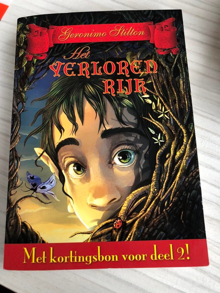 Geronimo Stilton - 1 Het Verloren Rijk, Ophalen of Verzenden, Zo goed als nieuw, Geronimo Stilton