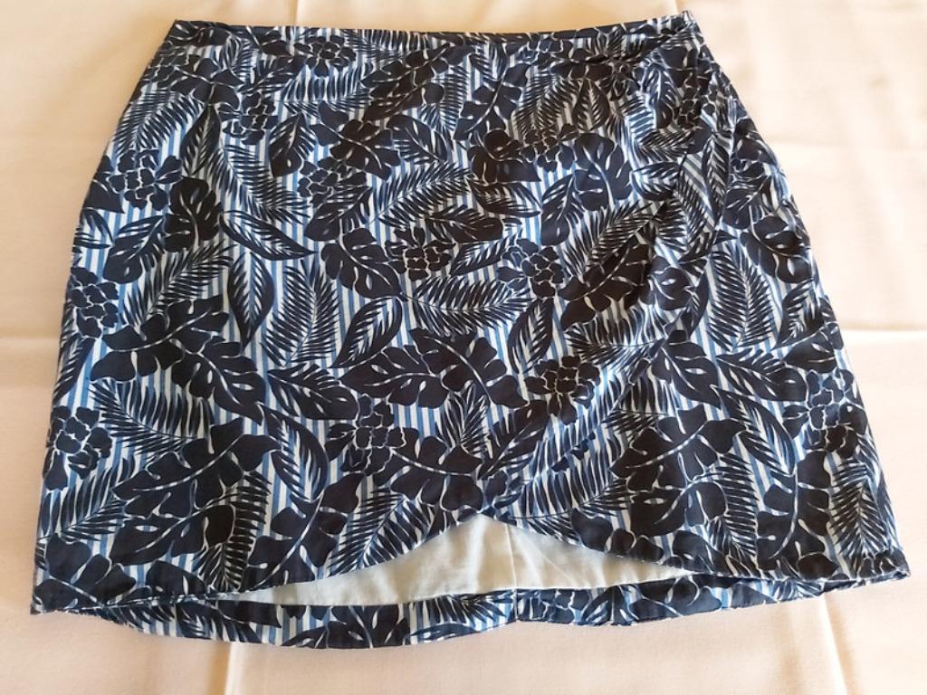 Rokje in blauwe tinten Maat 40 - Etam, Maat 38/40 (M), Zo goed als nieuw, Verzenden, Blauw