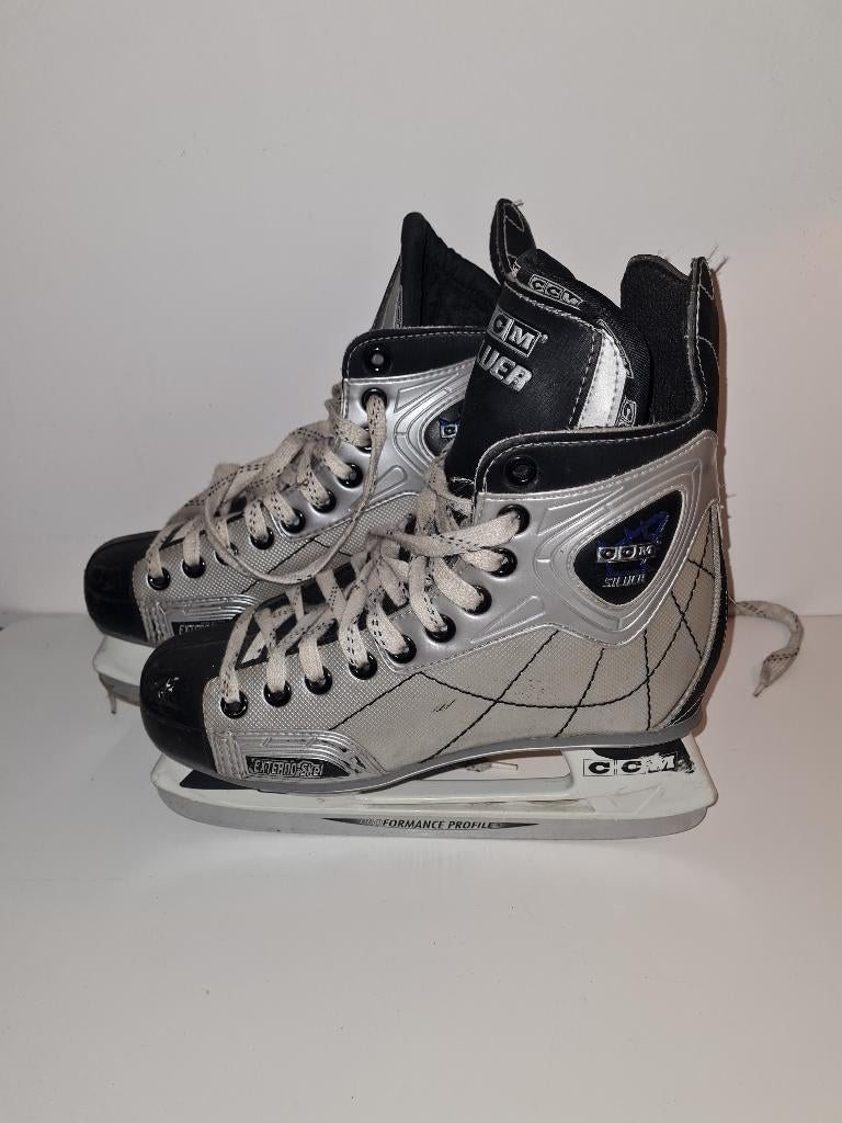 schaatsen maat 41 hockeyschaatsen CCM Silver, Sport en Fitness, Ophalen of Verzenden