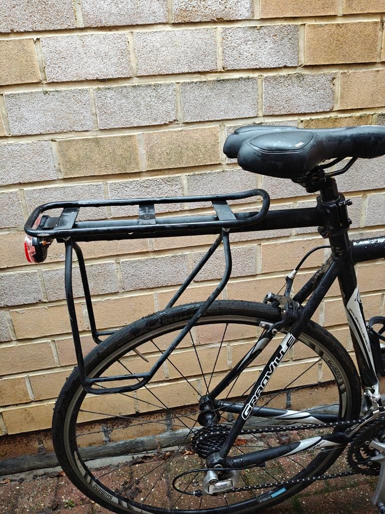 Bagagedrager voor koersfiets, Ophalen