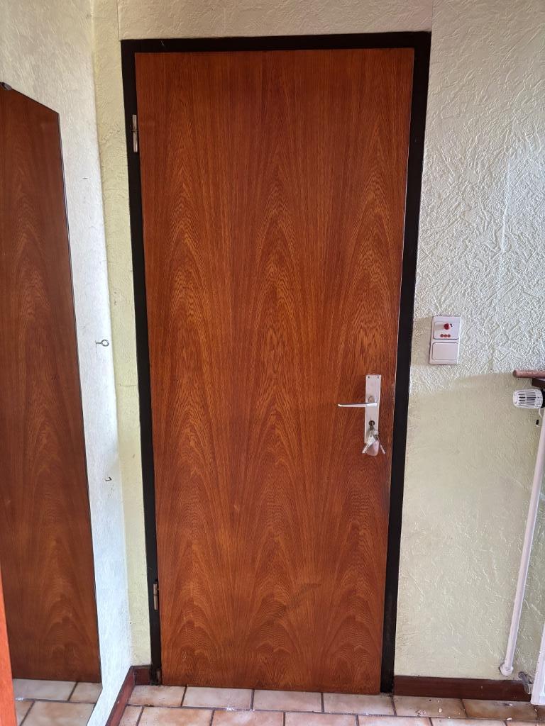 Portes intérieur en bois largeur 73 cm (5 portes), Bricolage & Construction, Châssis & Portes coulissantes, Comme neuf, Enlèvement