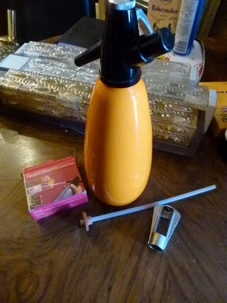 vintage soda-siphon fles 70er jaren, Ophalen of Verzenden, Huis en Inrichting
