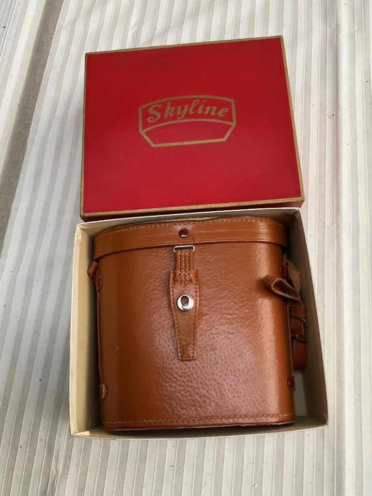 Jumelles VINTAGE SKYLINE 10x50 MBK, TV, Hi-fi & Vidéo, Matériel d'optique| Jumelles, Enlèvement, Utilisé, 8 à 12x, Avec housse ou sac