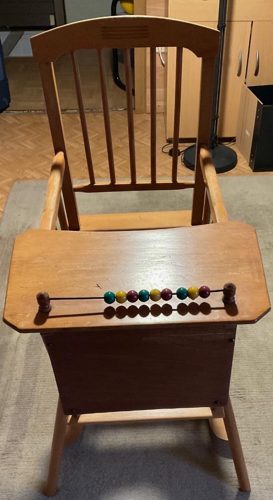 Ancienne chaise ancienne pour enfants, plus de 80 ans, Antiquités & Art, Enlèvement