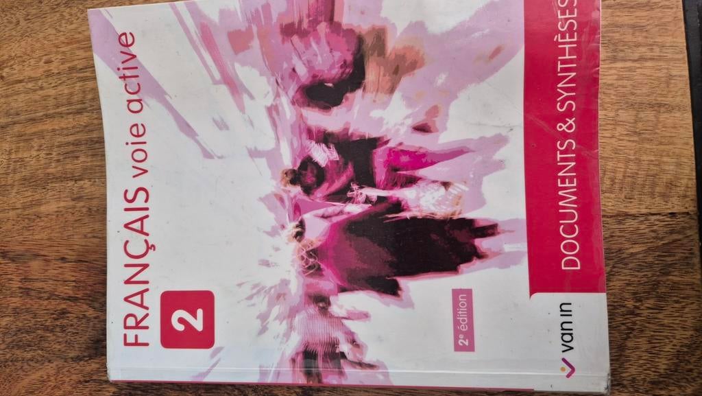 Français voie active 2 - Manuel (NE 2015), Livres, Enlèvement ou Envoi, Comme neuf, Néerlandais