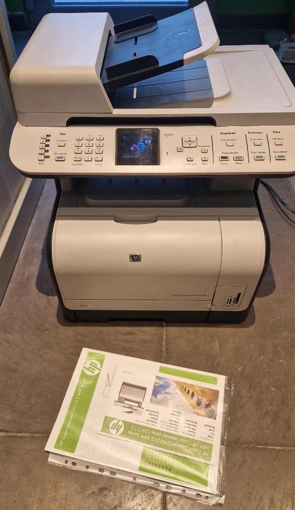 HP kleur Laserprinter multifunction, Computers en Software, Printers, Ophalen, Hp, Gebruikt, All-in-one