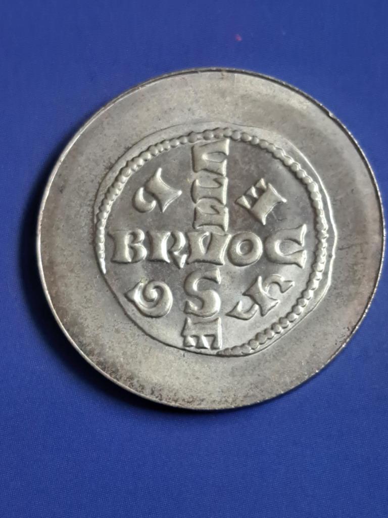 1965 België medaille in zilver 1000 jaar Munt te Brussel, Verzenden, Zilver