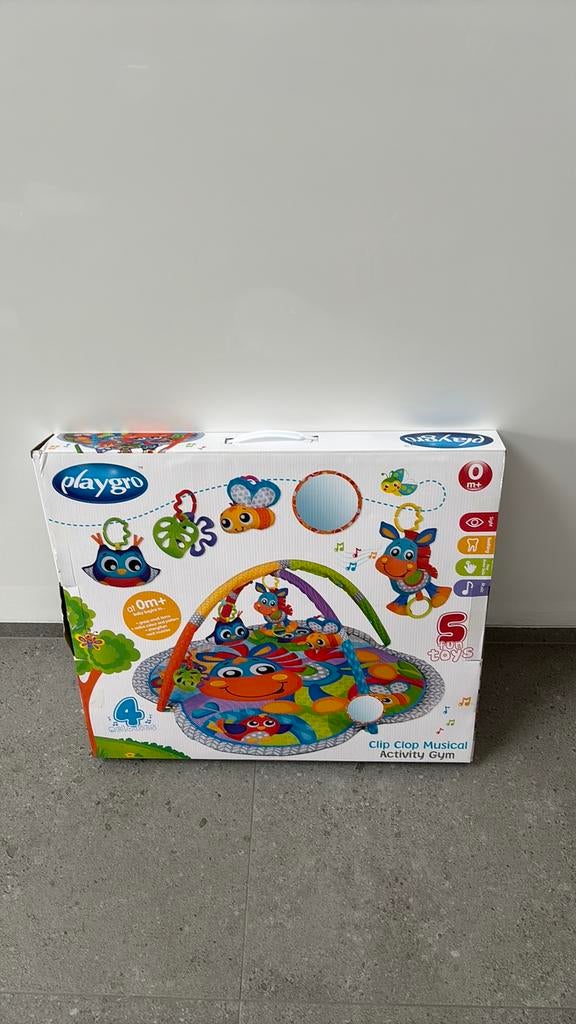 Playgro activity speelmat baby, Ophalen of Verzenden, Zo goed als nieuw, Speelkleed, Met geluid
