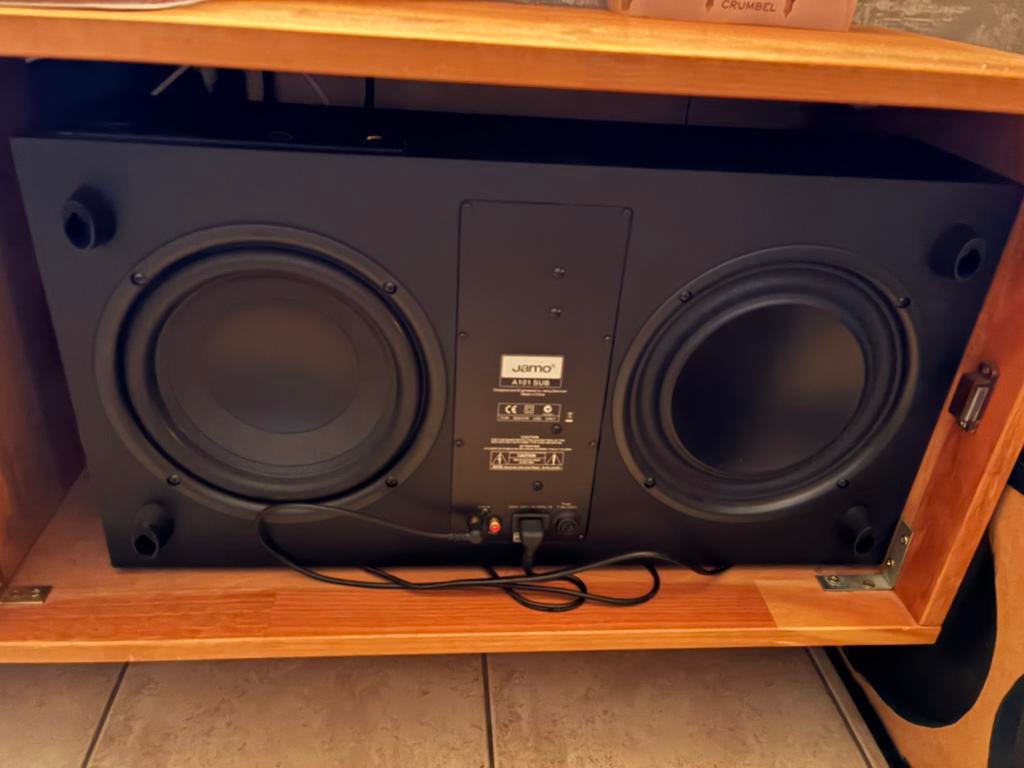 Jamo A 101 HCS 5 set Surround, Audio, Tv en Foto, Luidsprekerboxen, Ophalen, Zo goed als nieuw, Subwoofer, Jamo