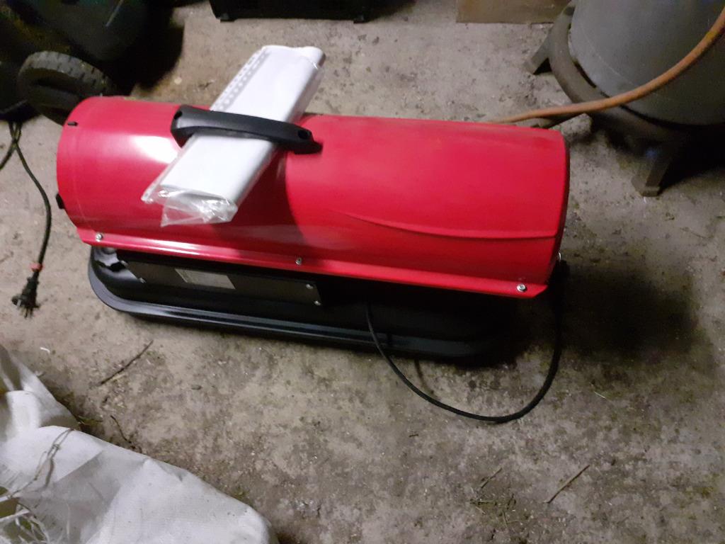 2 Canons à chaleur MAZOUT 20 kW - A LOUER, Enlèvement ou Envoi, Thermostat