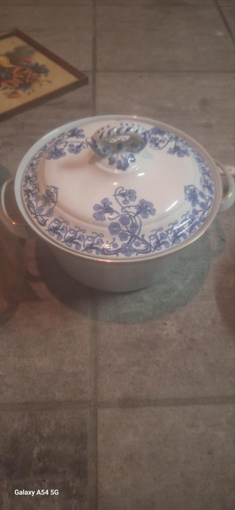 Porseleinen soeppan, Antiek en Kunst, Ophalen of Verzenden