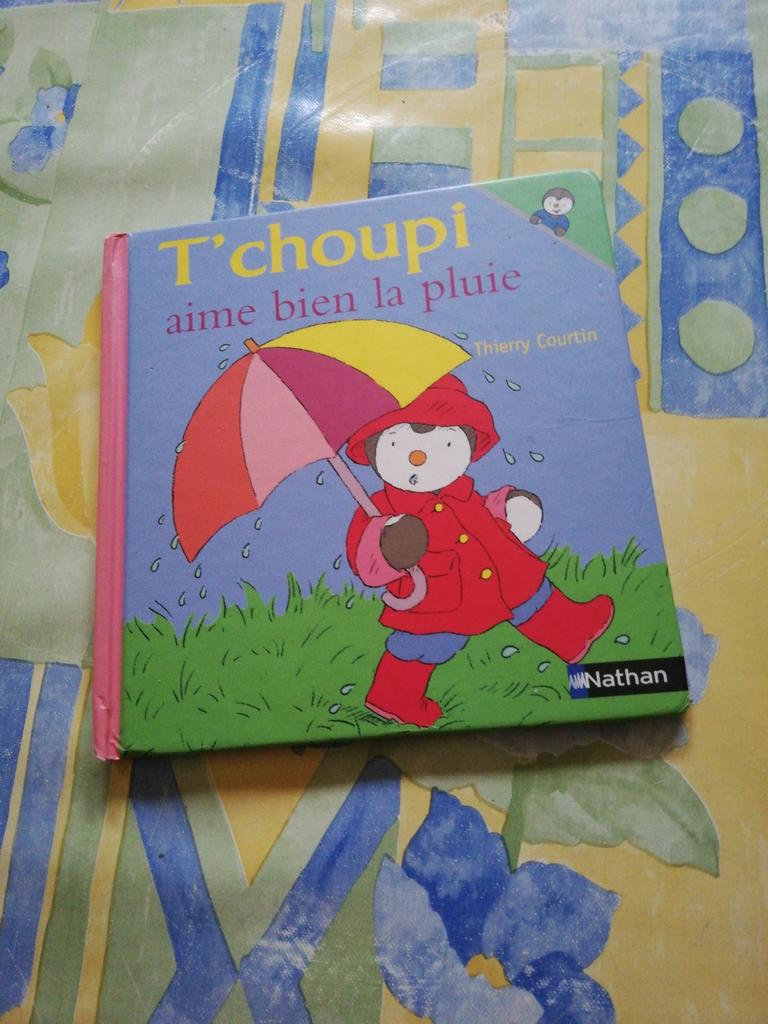 T'choupi aime bien la pluie., Livres, Enlèvement ou Envoi, Comme neuf