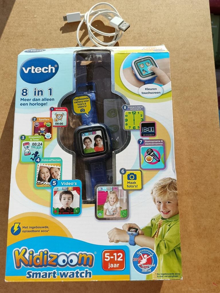 VTech smartwatch kidizoom, Ophalen, Zo goed als nieuw